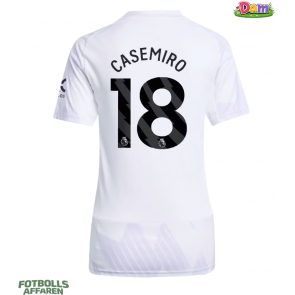 Manchester United Casemiro #18 Bortatröja Kvinnor 2025-26 Kortärmad